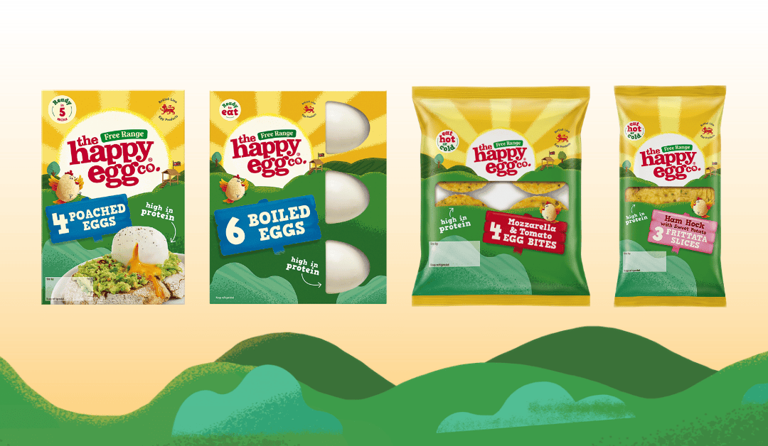 Happy Egg Co launches four chilled egg products with Tesco